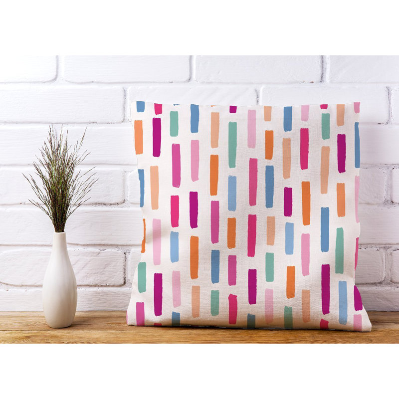Dzeisonas Geometric Square Cushion