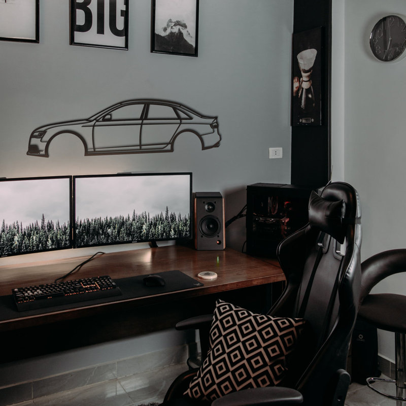 No Frame Print on Metal, 120" H x 35" W