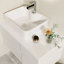 Meuble-lavabo flottant mural blanc 31,5 po Yovani-999172241