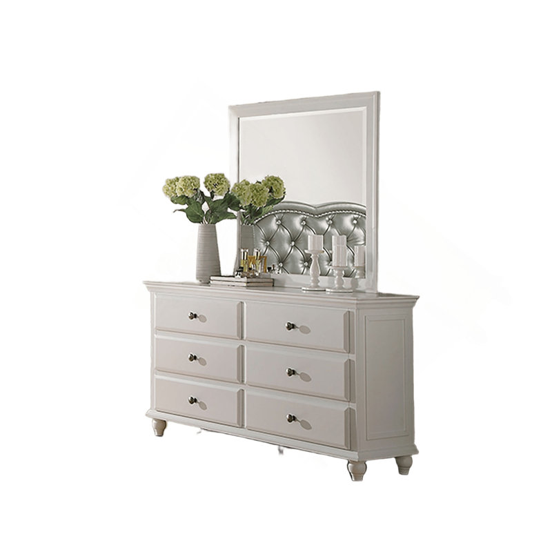 Meuble de chambre à coucher de style moderne avec poignées 1 pièce