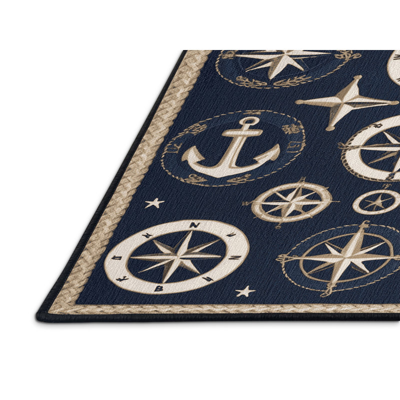  Tapis nautique lavable, Carré 6 pi
