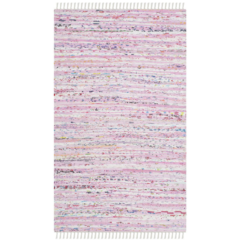 Fales Rug Hand Woven Cotton Rug, Rectangle 2'6" x 4'