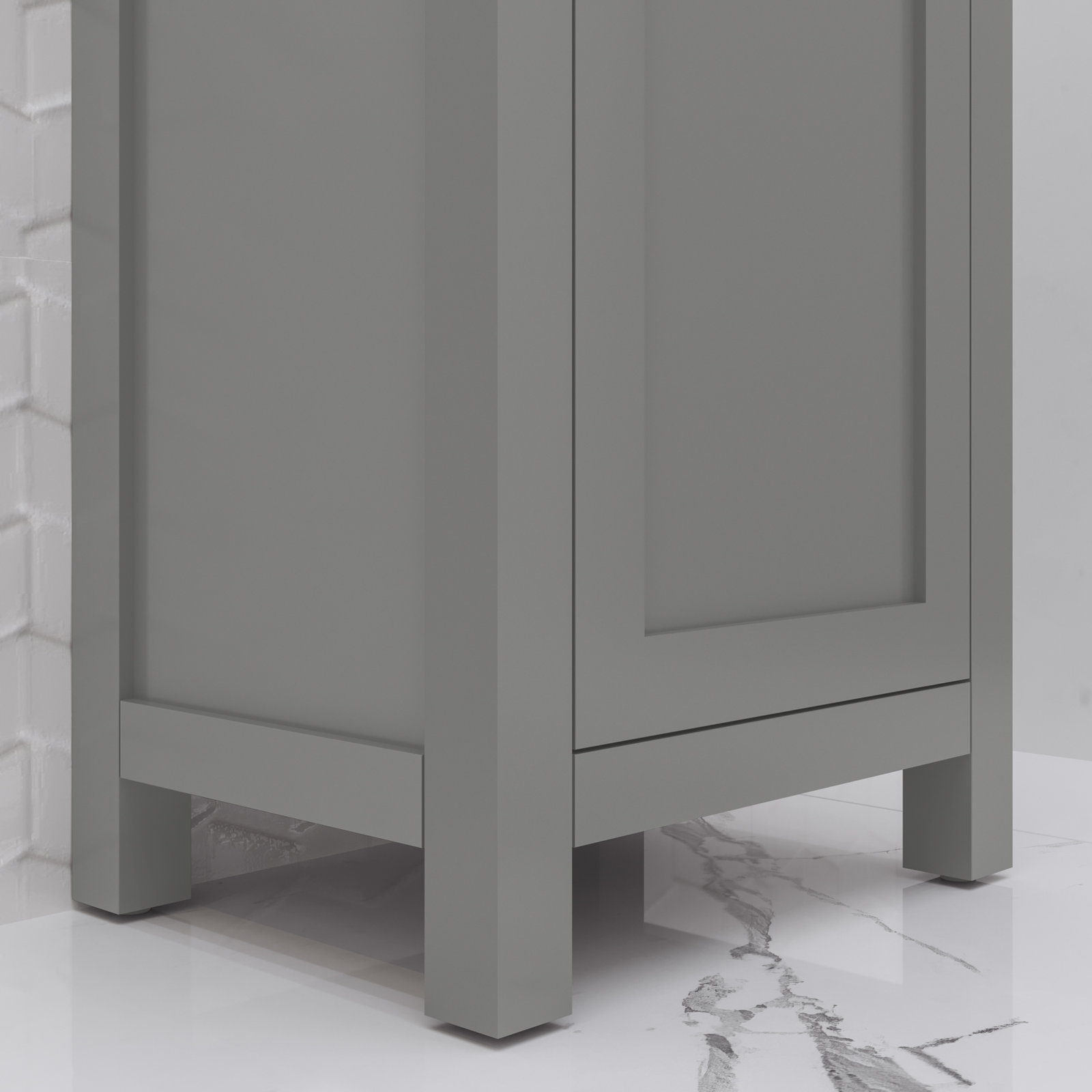 Caitlyn 17.3'' Single Bathroom Vanity, Gray