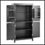 Elegant Bathroom Floor Storage Cabinet-1351866525