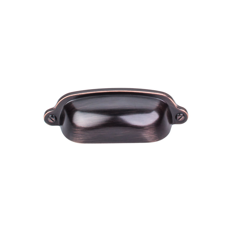 Dakota 2 9/16" Center Cup Pull, Tuscan Bronze, 2 9/16"