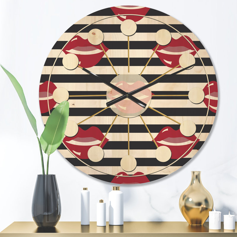 Horloge murale Lips, Moyenne