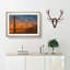 Sunset over Golden Gate Bridge - Picture Frame Painting Print-56706013-56706012