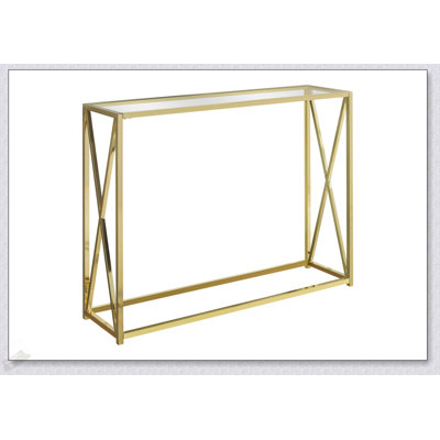Console moderne et étroite pour le hall d'entrée, le salon et la chambre à coucher avec un design élégant et une fonctionnalité polyvalente