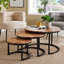 Aimme Nest of 3 Coffee Side Tables