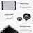 Gunmetal Black Double Bowl (60/40) Farmhouse Sink- Stainless Steel Apron Front Kitchen Sink 16 Gauge With Two 10" Deep Basin