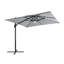Marjorie  300cm Lighted Cantilever Parasol with Crank Lift-1514794486