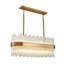 Lustre tige en verre 8 lumières Transitional-635905508