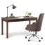Bureau - Brun anthracite patiné