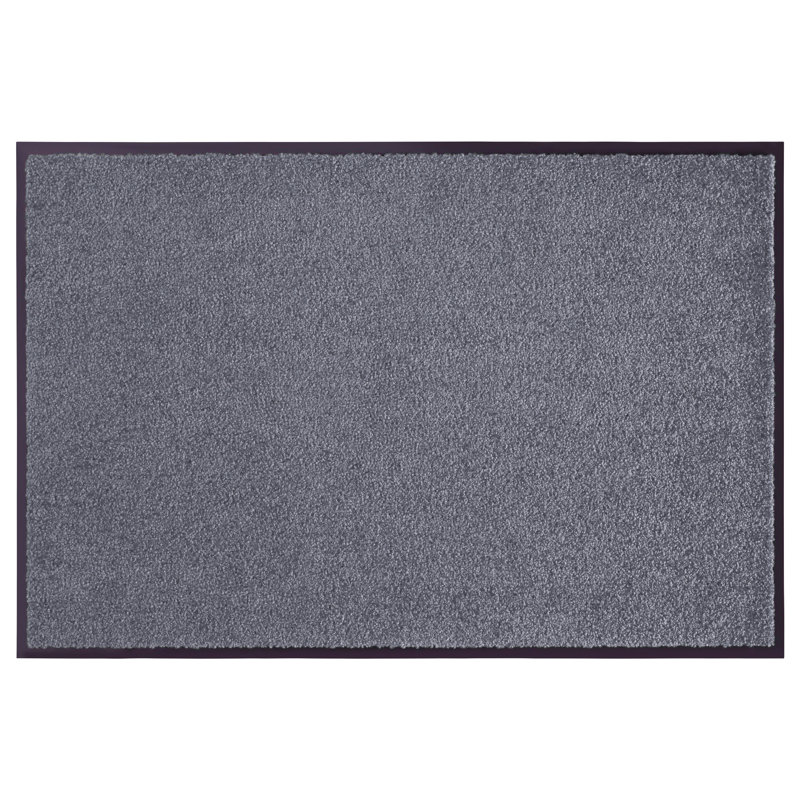 Wash & Clean Doormat, Grey, 60cm W x 90cm L