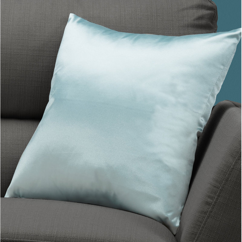 Pillows, 18 X 18 Square, Insert Included, Accent, Sofa, Couch, Bedroom, Polyester, Mint