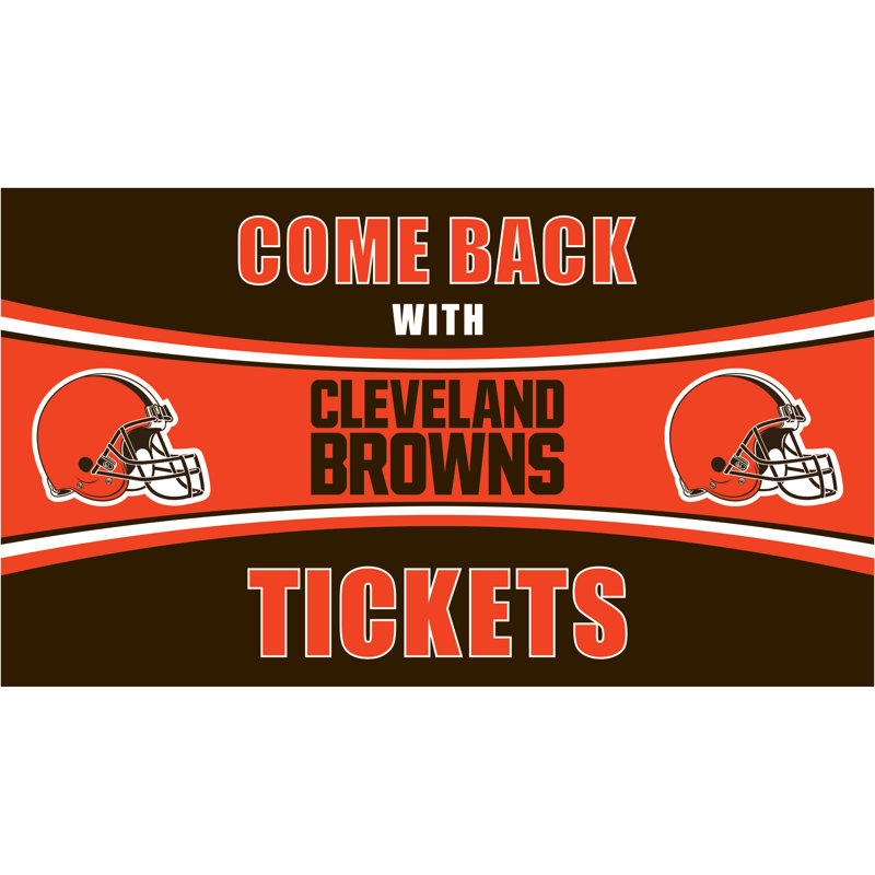 Paillasson en PVC, NFL Cleveland Browns