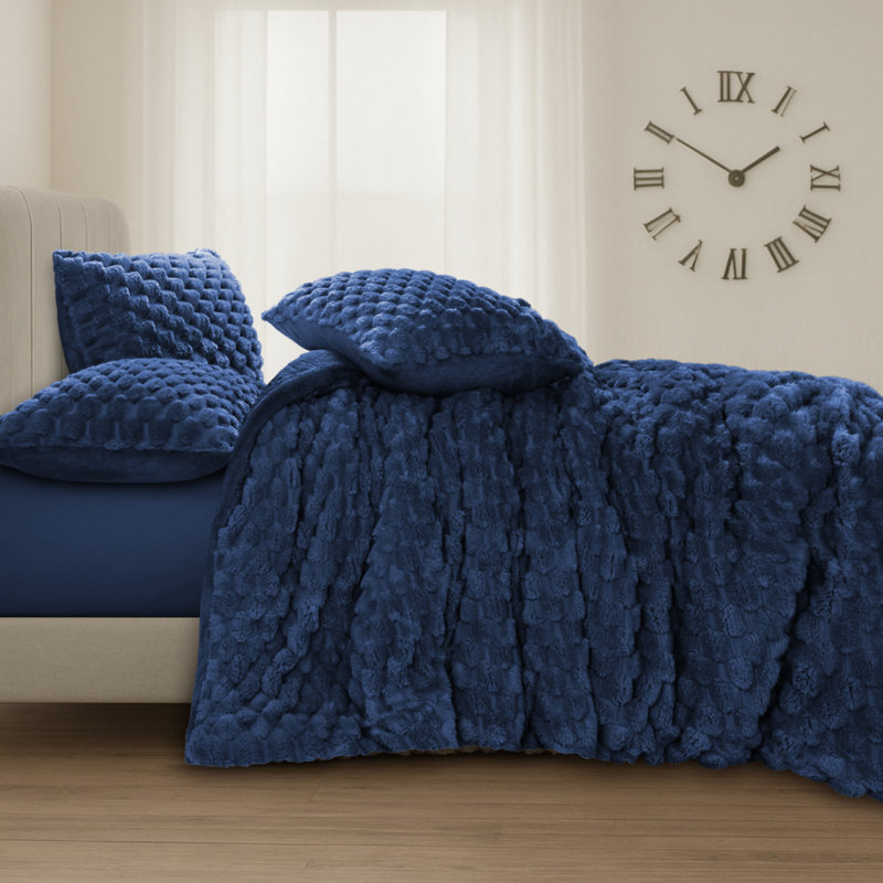 Solid Colour Duvet Cover Set