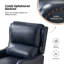 Fauteuil inclinable en cuir véritable l 28,8 po Neliyah-105914582