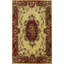 Tapis indien de style victorien à motif floral 6 x 10
