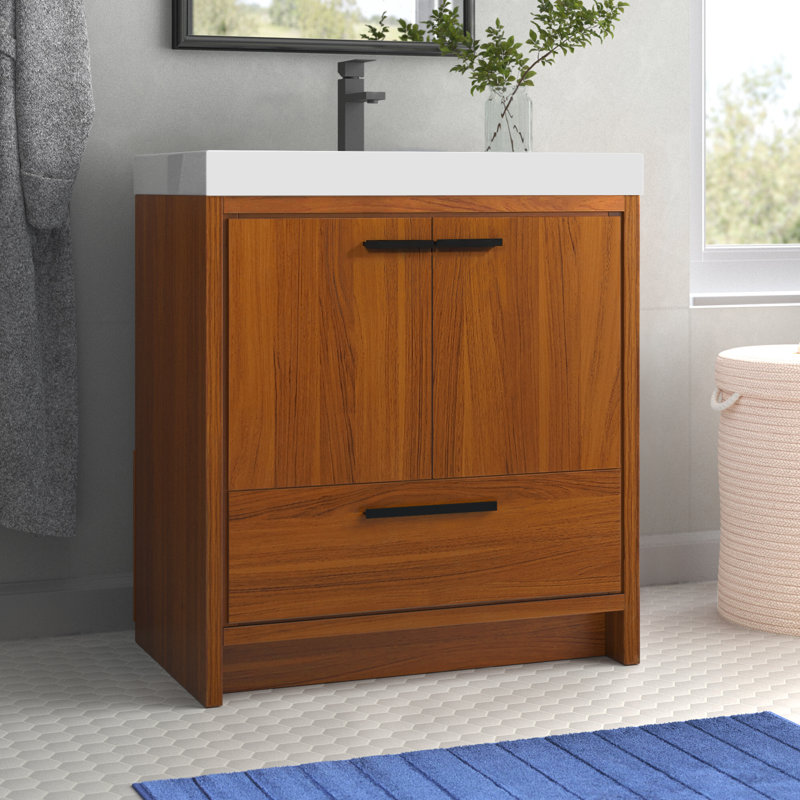 Ensemble de meuble-lavabo simple 30 po Southmead, Teck