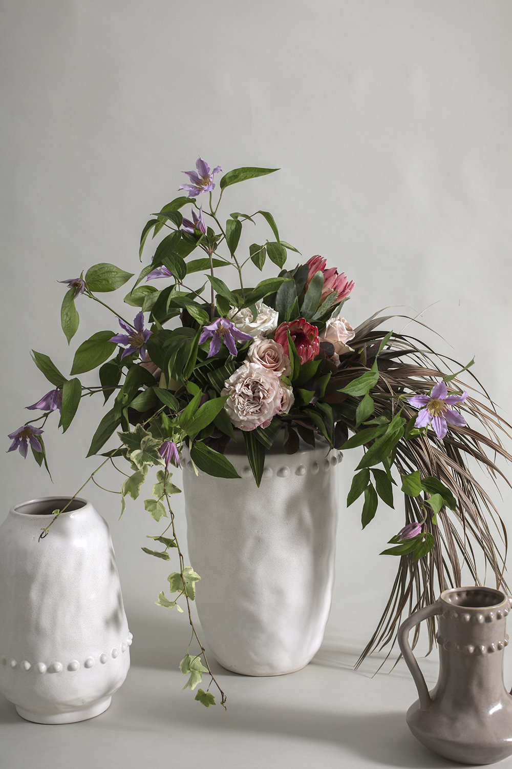 Tylea 18.5'' Handmade Ceramic Table Vase