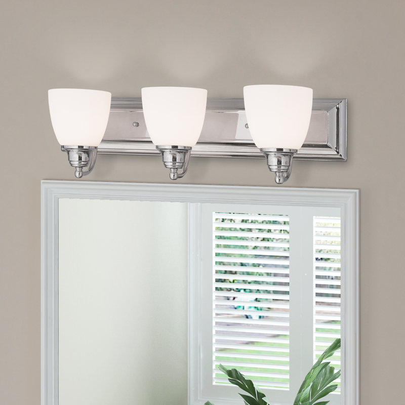 Amerion 3 - Light Dimmable Vanity Light, Polished Chrome