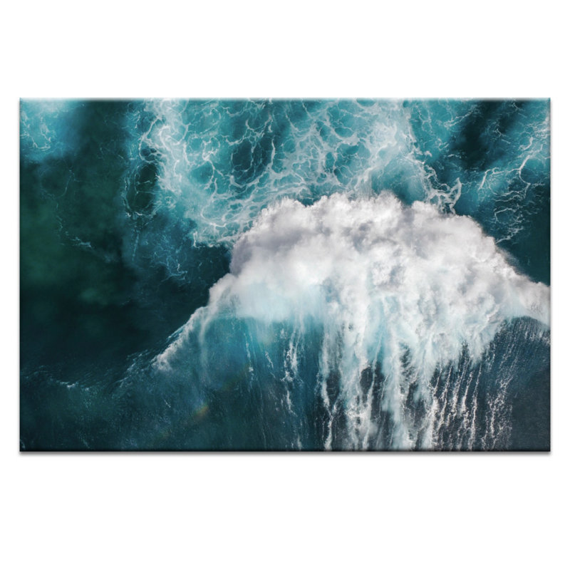 Print on Canvas, 51cm H x 76cm W, Black Floater Frame