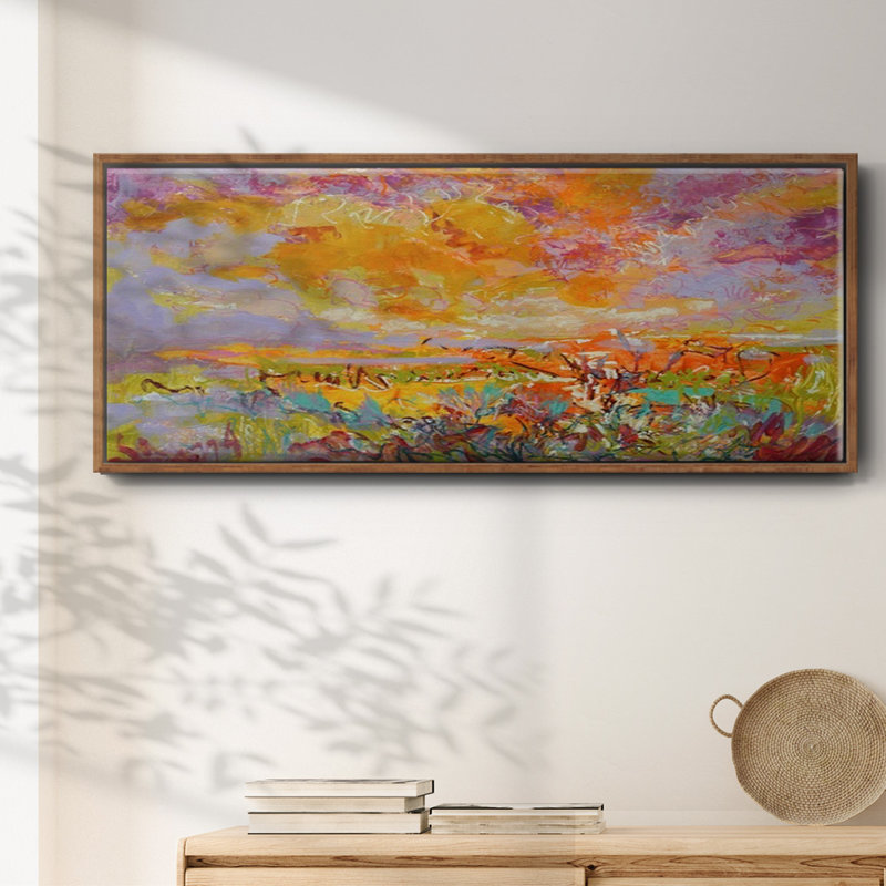 Radiance souvenir - toile encadrée, H 20 po x l 50 po