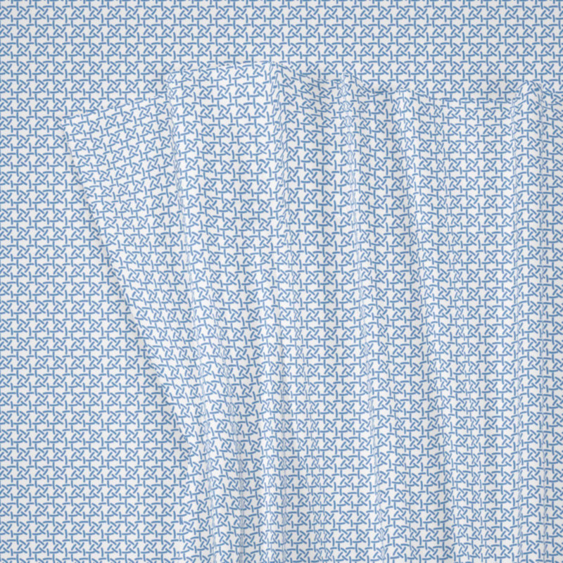 Southern Tide Hampstead Queen Blue Sheet Set,  Queen Sheet Set with 2 Pillowcases