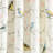Lush Decor Botanical Bird And Flower Room Darkening Curtain Panels Pair Drapes (Set of 2)