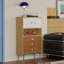 Armoire d'appoint de style rétro moderne