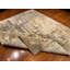 Tapis en soie noué à la main 8 pi x 9 pi 10 po | Tapis moderne abstrait en marbre | Tapis contemporain beige anthracite rouille | Grand tapis de style Iva