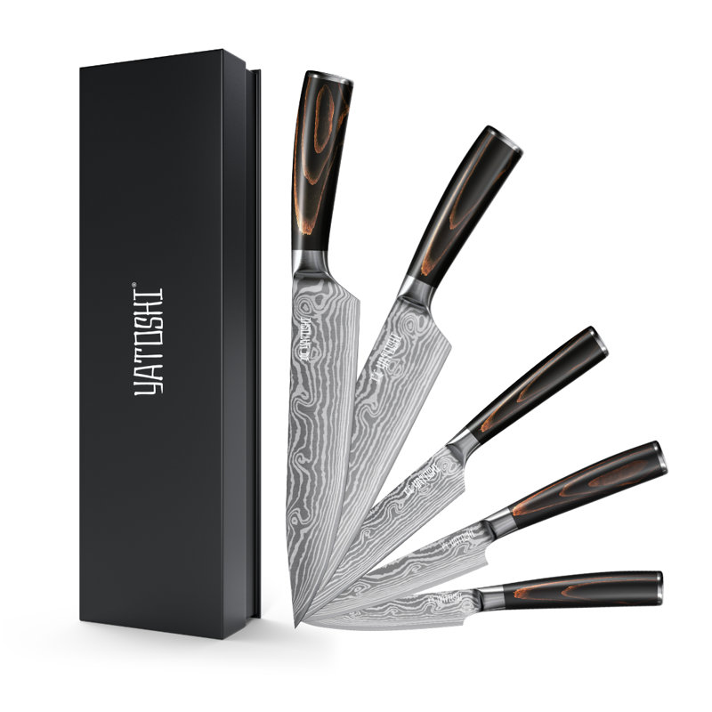 Ensemble de couteaux Yatoshi Professional, Ensemble de 5 pièces