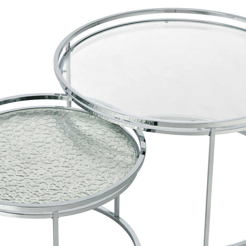 Table gigogne Masiey Trill, Transparent