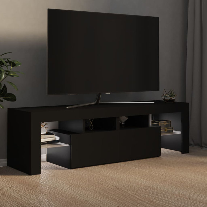 Meuble télé, Noir