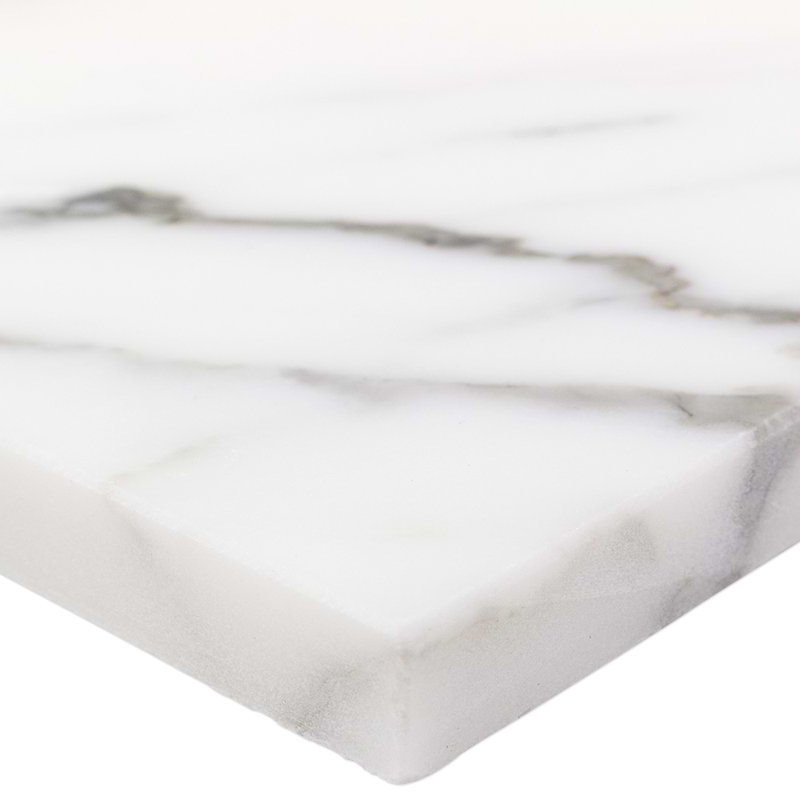 Calacatta 4x8 Polished Marble Subway Tile