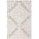 Bernon Hand Tufted Viscose/Wool Damask Rug in Silver/Ivory