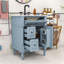 Meuble-lavabo autoportant avec lavabo, rangement réglable-1270076075