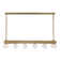 Etereo 14-Light Linear Chandelier in Spumante by Breegan Jane