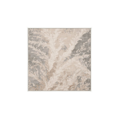 Machine Washable Beige Area Rug GSIX03611