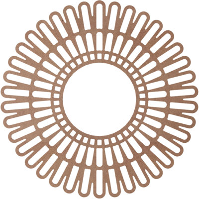 Médaillon de plafond en bois Cornellius