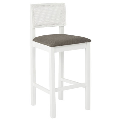Tenaya Upholstered Counter Stool with Solid Wood Frame