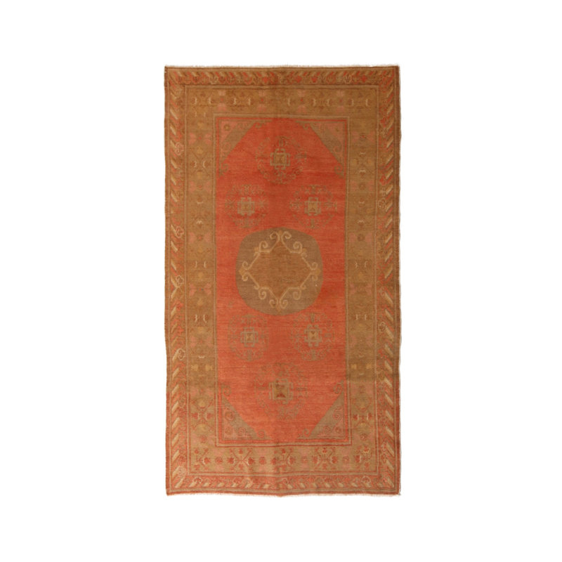 One-of-a-Kind 4'1" X 8'5" Hand Knotted Area Rug