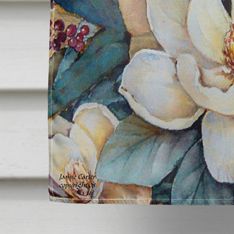 Drapeau de maison 40 po x 28 po Southern Magnolia