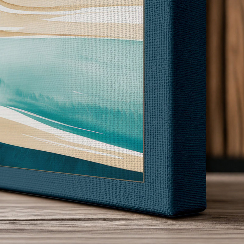Print, 30x20 - 76.2 x 50.8 cm, Teal Border
