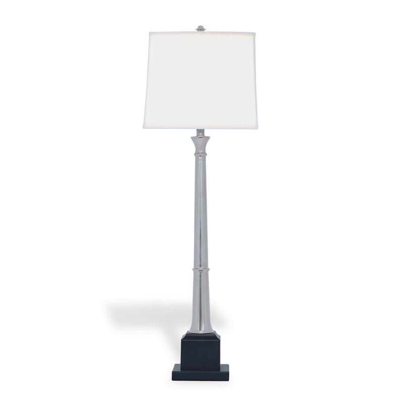 Kensington Buffet Table Lamp Set, Nickel