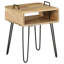 Table de bout avec rangement Tiemey
