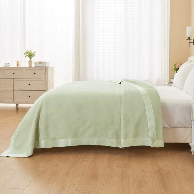 Plaza Blanket, 92" W x 106" L, Sage