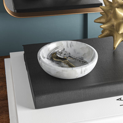 Bol décoratif en marbre Matheson