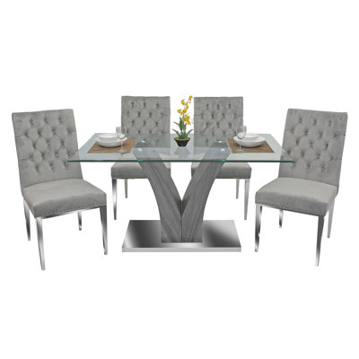 Ensemble repas pour 4 personnes Crume
